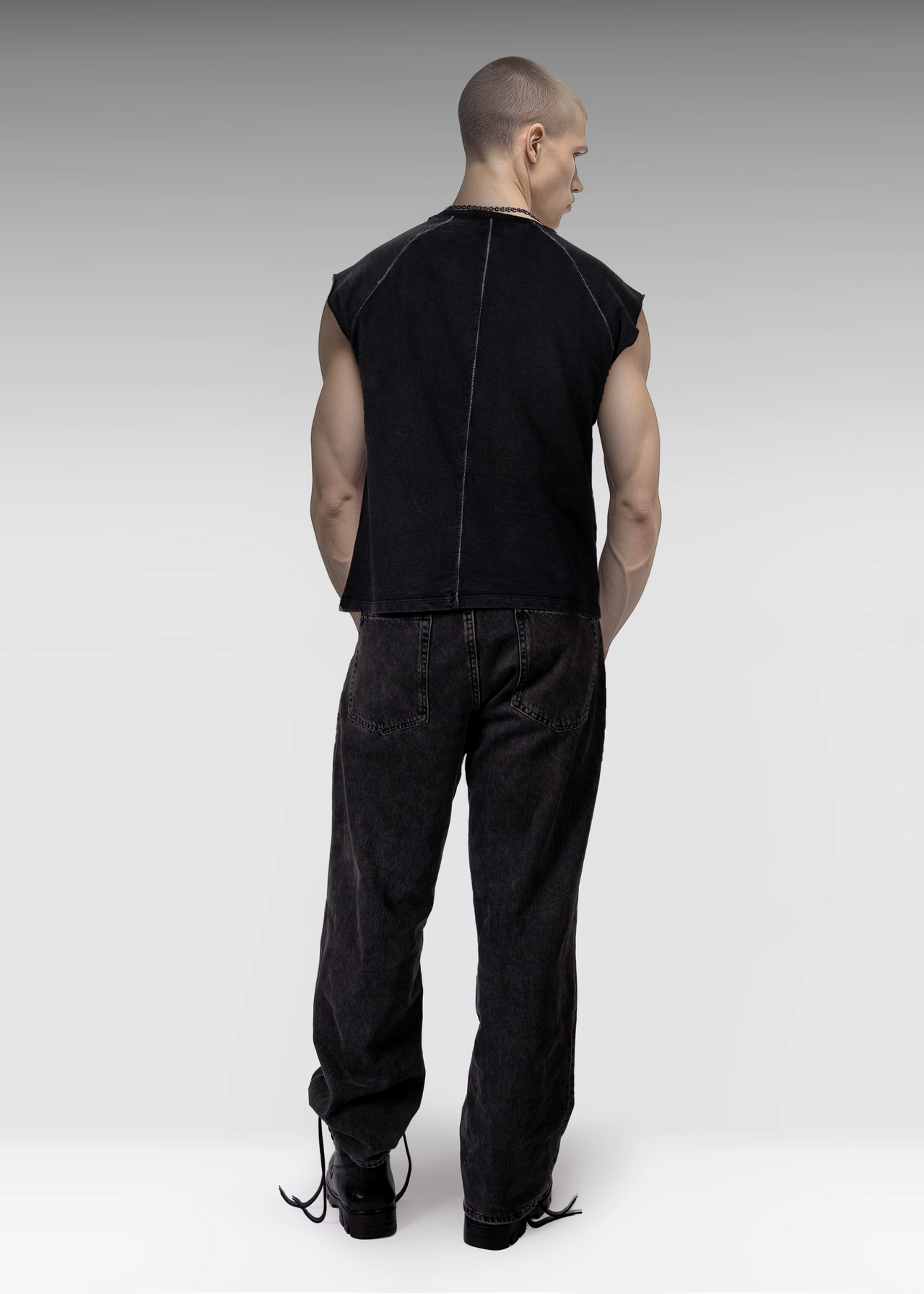 Black Scar Stitch t-shirt