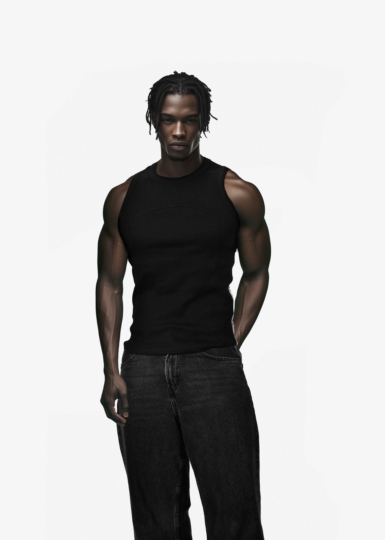 Black Gladiator Vest