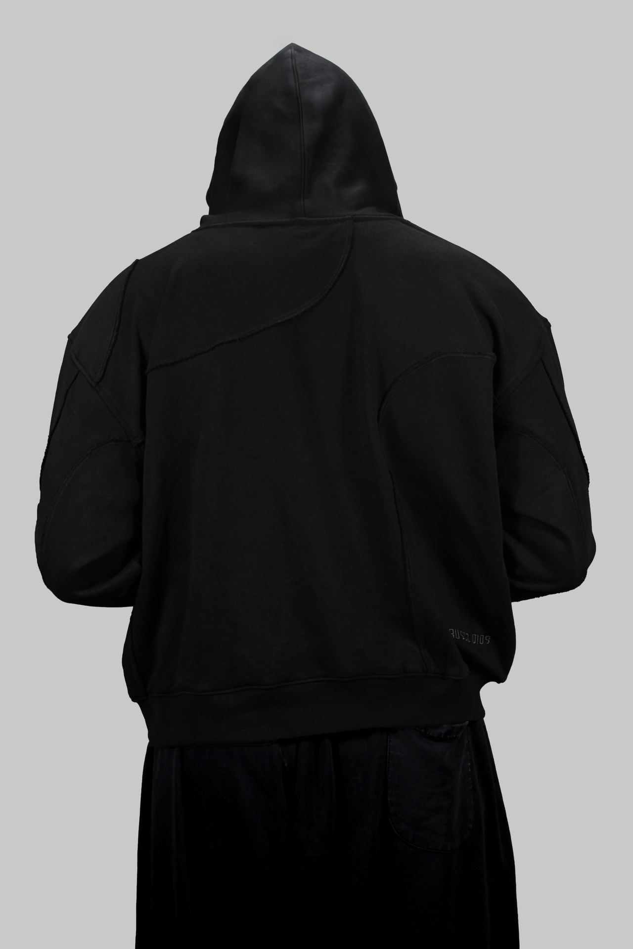 Black Patch Hoodie